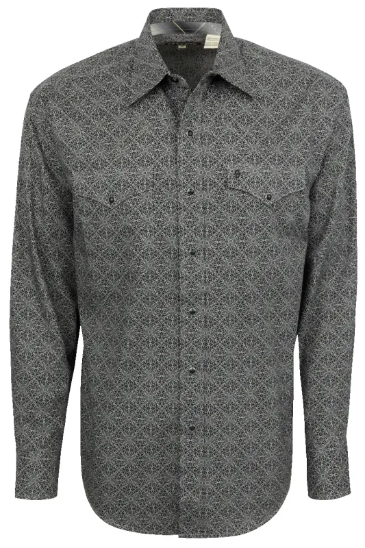 Stetson Men's Snap Front Shirt - Iron sold by Pinto Ranch
