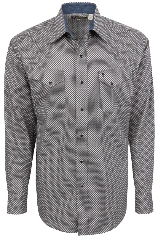 Stetson Men's Snap Front Shirt - Black Diamond sold by Pinto Ranch