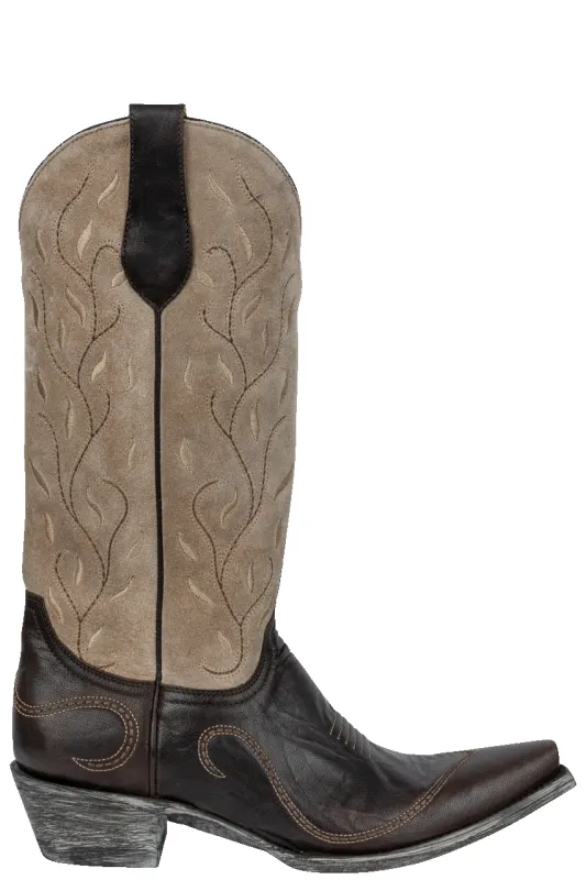 Old Gringo Orense Goat Cowgirl Boots - Chocolate sold by Pinto Ranch