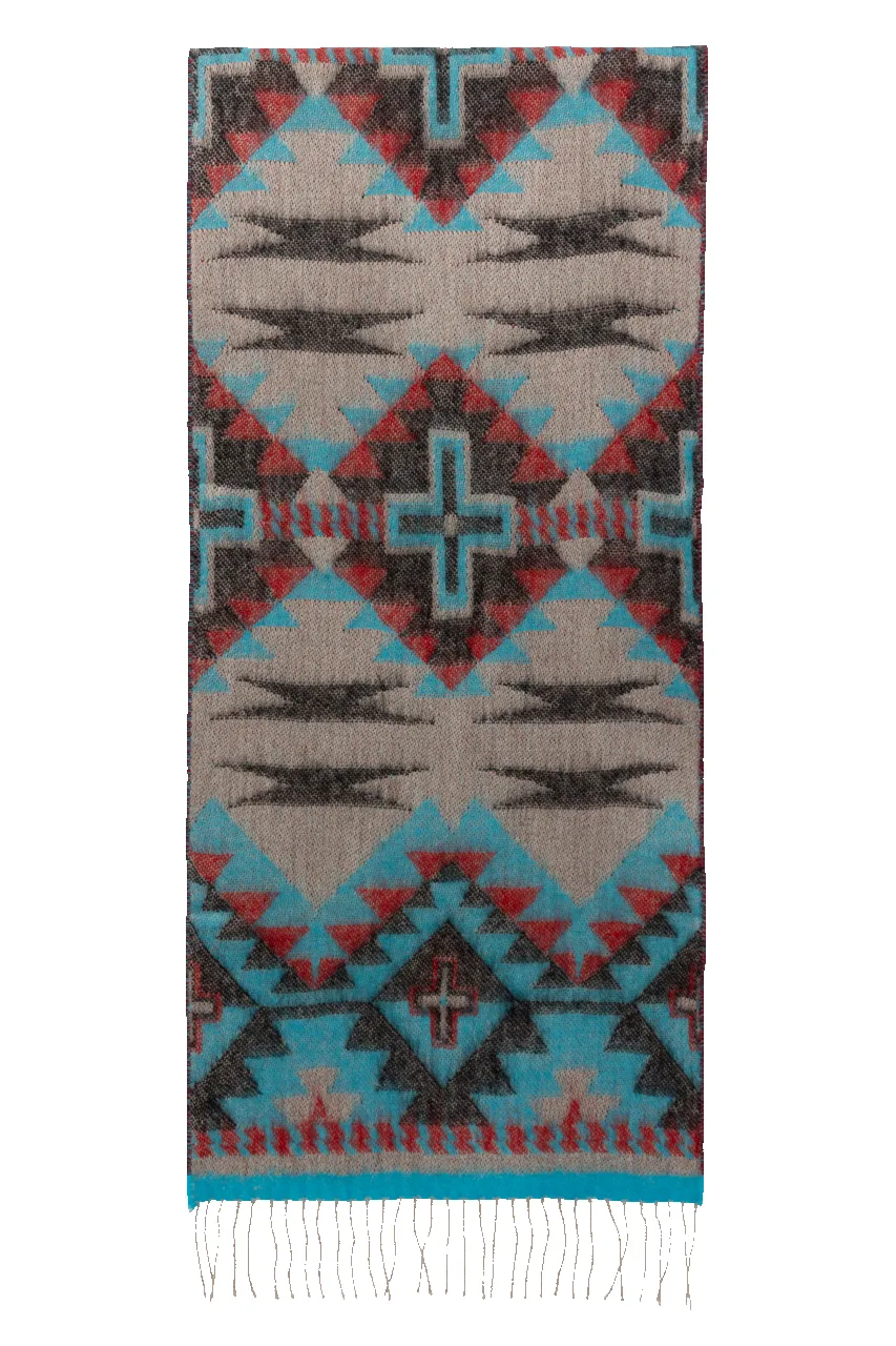 Time of the West Multi-Colored Scarf sold by Pinto Ranch product image thumbnail 2