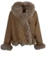 Diomi Silk Fox Bomber Jacket sold by Pinto Ranch