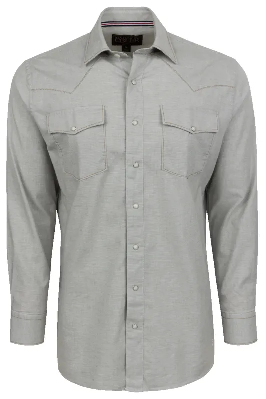Madison Creek Bisley Western Shirt - Dotted Sage sold by Pinto Ranch