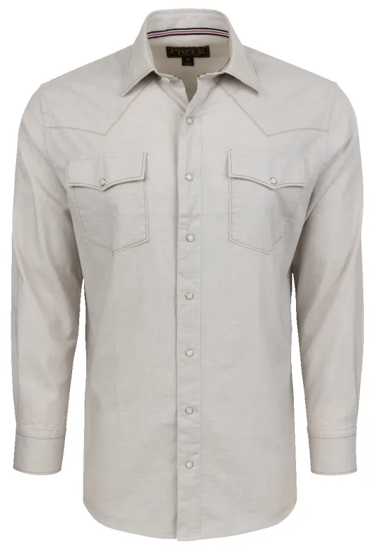 Madison Creek Bisley Western Shirt - Dotted Tan sold by Pinto Ranch