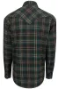 Stetson Men's Flannel Snap Front Shirt - Green sold by Pinto Ranch