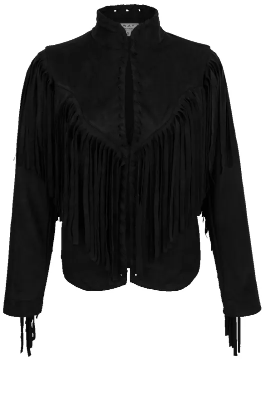 W.A.Y. Fringe Whipstitch Jacket sold by Pinto Ranch