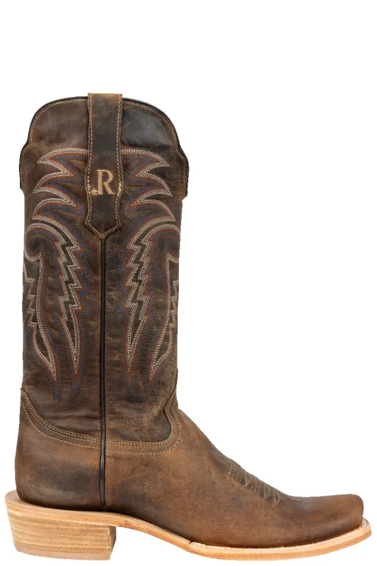 R. Watson Goat Cowboy Boots - Tan sold by Pinto Ranch