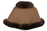 Pinto Ranch Cashmere & Fox Fur Stole - Dark Brown sold by Pinto Ranch