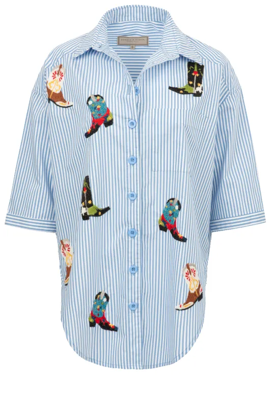 Double D Ranch Jackaroo Boots Shirt sold by Pinto Ranch