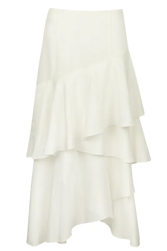 Vintage Collection Ivory Ruffle Skirt sold by Pinto Ranch