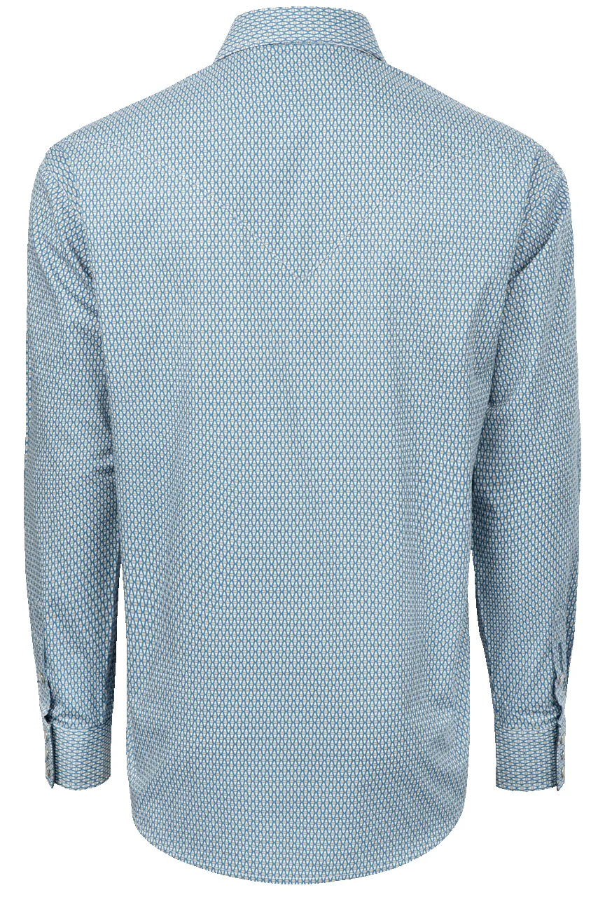 Stetson Men's Snap Front Shirt - Blue Diamond sold by Pinto Ranch product image thumbnail 2