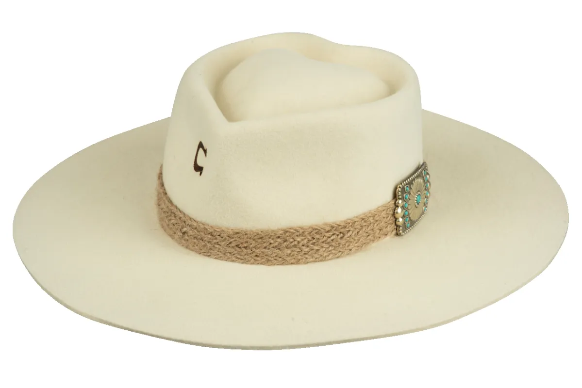 Charlie 1 Horse Fling Hat - Ivory sold by Pinto Ranch
