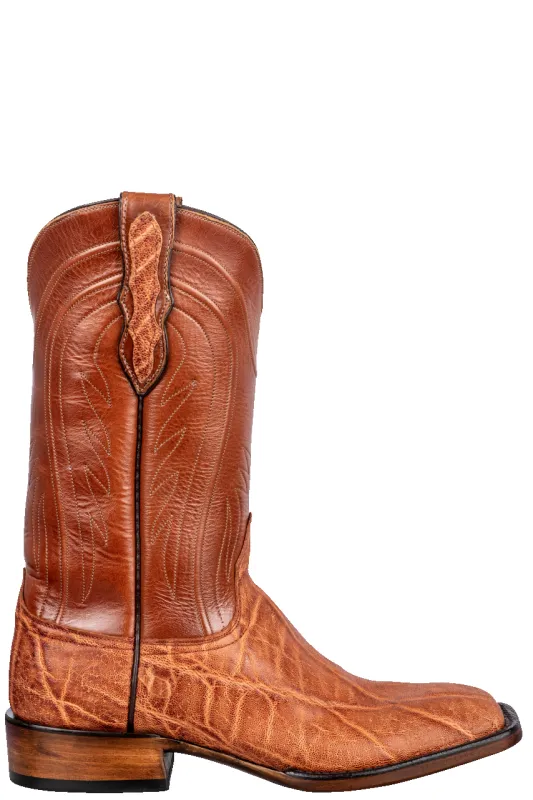 Black Jack Antique Elephant Cowboy Boots - Peanut sold by Pinto Ranch