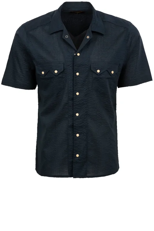 Richter Goods Salado Woven Snap Front Shirt sold by Pinto Ranch