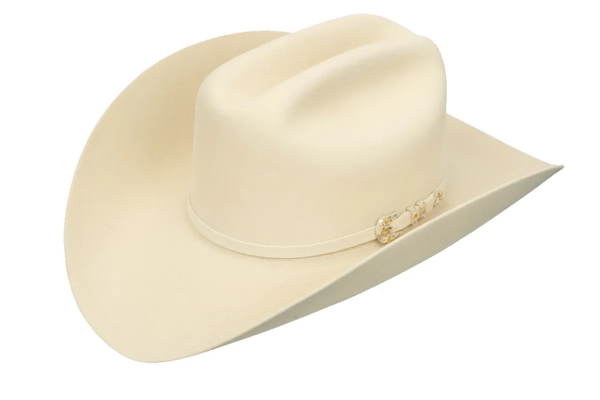 Milano 10X Jerarca Felt Cowboy Hat - Silver Belly sold by Pinto Ranch