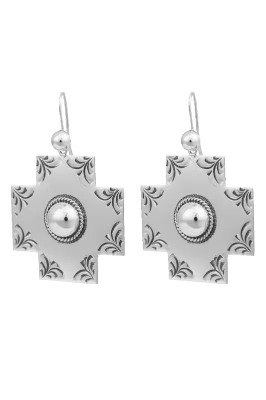 Vogt Navajo Cross Earrings sold by Pinto Ranch