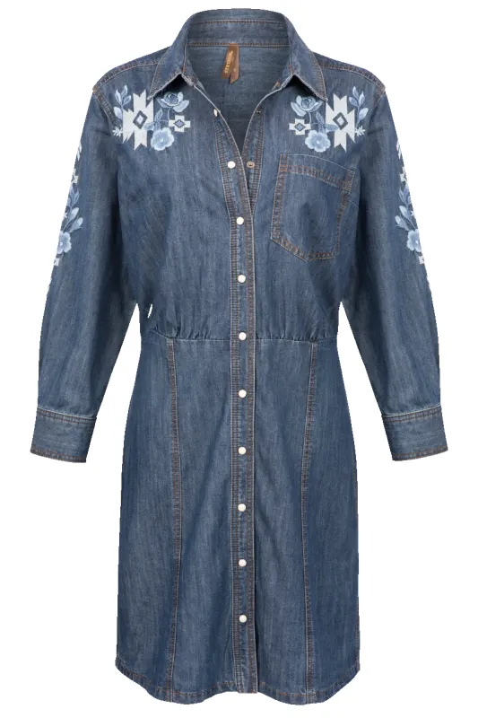Stetson Women's Denim Shirt Dress sold by Pinto Ranch