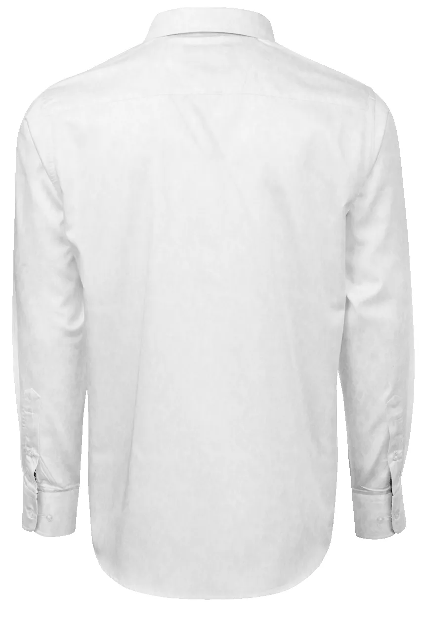 David Smith Australia White Paisley Button-Front Shirt sold by Pinto Ranch product image thumbnail 2