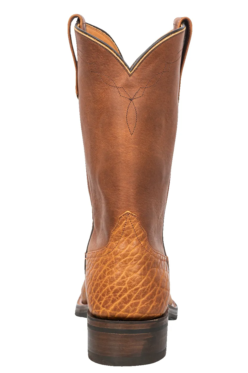 Rios of Mercedes Tucson Bison Performance Boots - Cognac sold by Pinto Ranch product image thumbnail 4