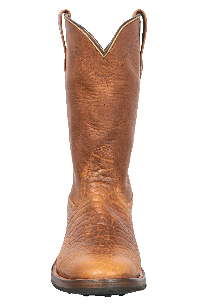 Rios of Mercedes Tucson Bison Performance Boots - Cognac sold by Pinto Ranch product image thumbnail 3