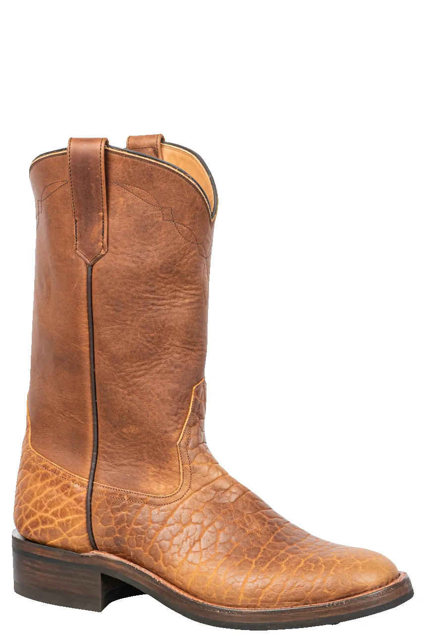 Rios of Mercedes Tucson Bison Performance Boots - Cognac sold by Pinto Ranch product image thumbnail 2