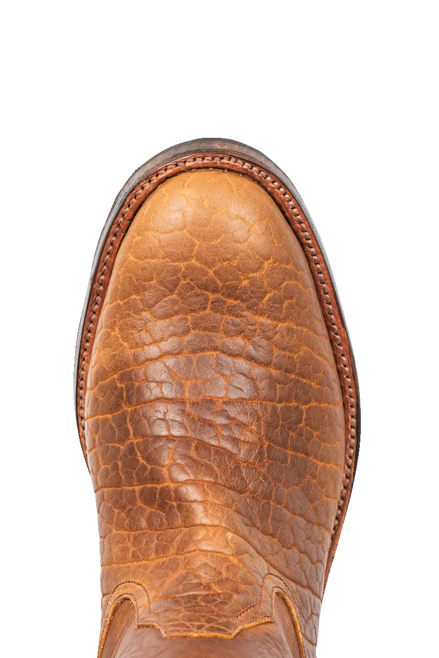 Rios of Mercedes Tucson Bison Performance Boots - Cognac sold by Pinto Ranch product image thumbnail 5