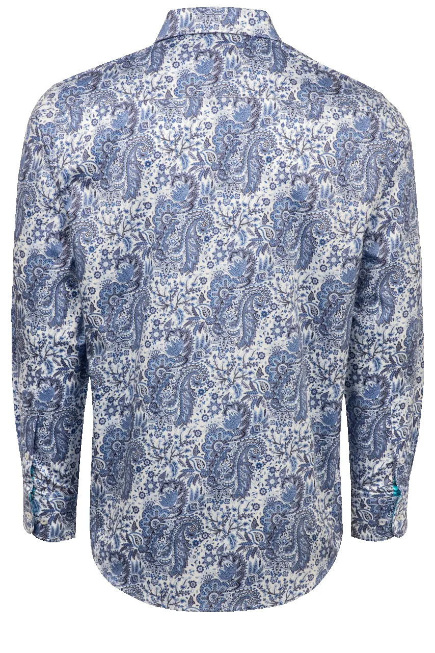 David Smith Australia Sky Blue Button-Front Shirt sold by Pinto Ranch product image thumbnail 2