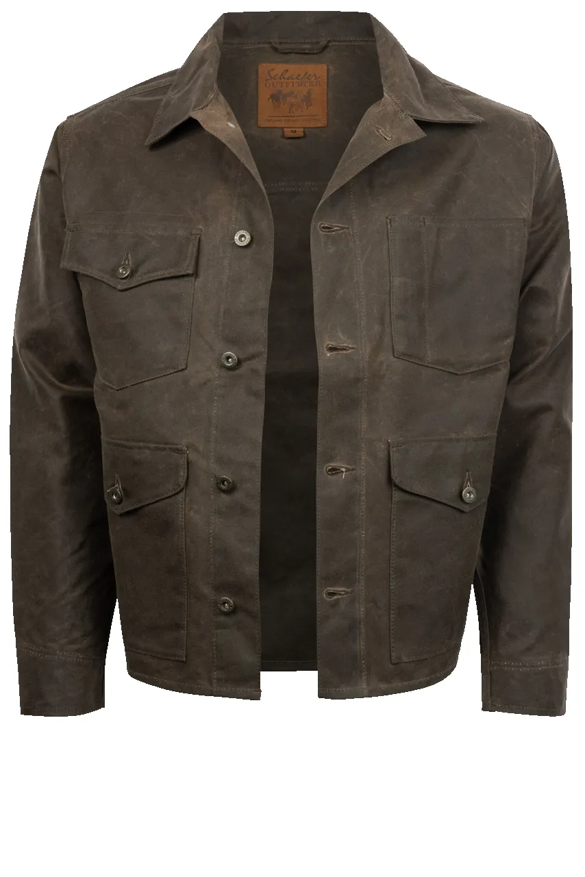Schaefer Outfitter Oak Rangewax Mesquite Jacket sold by Pinto Ranch
