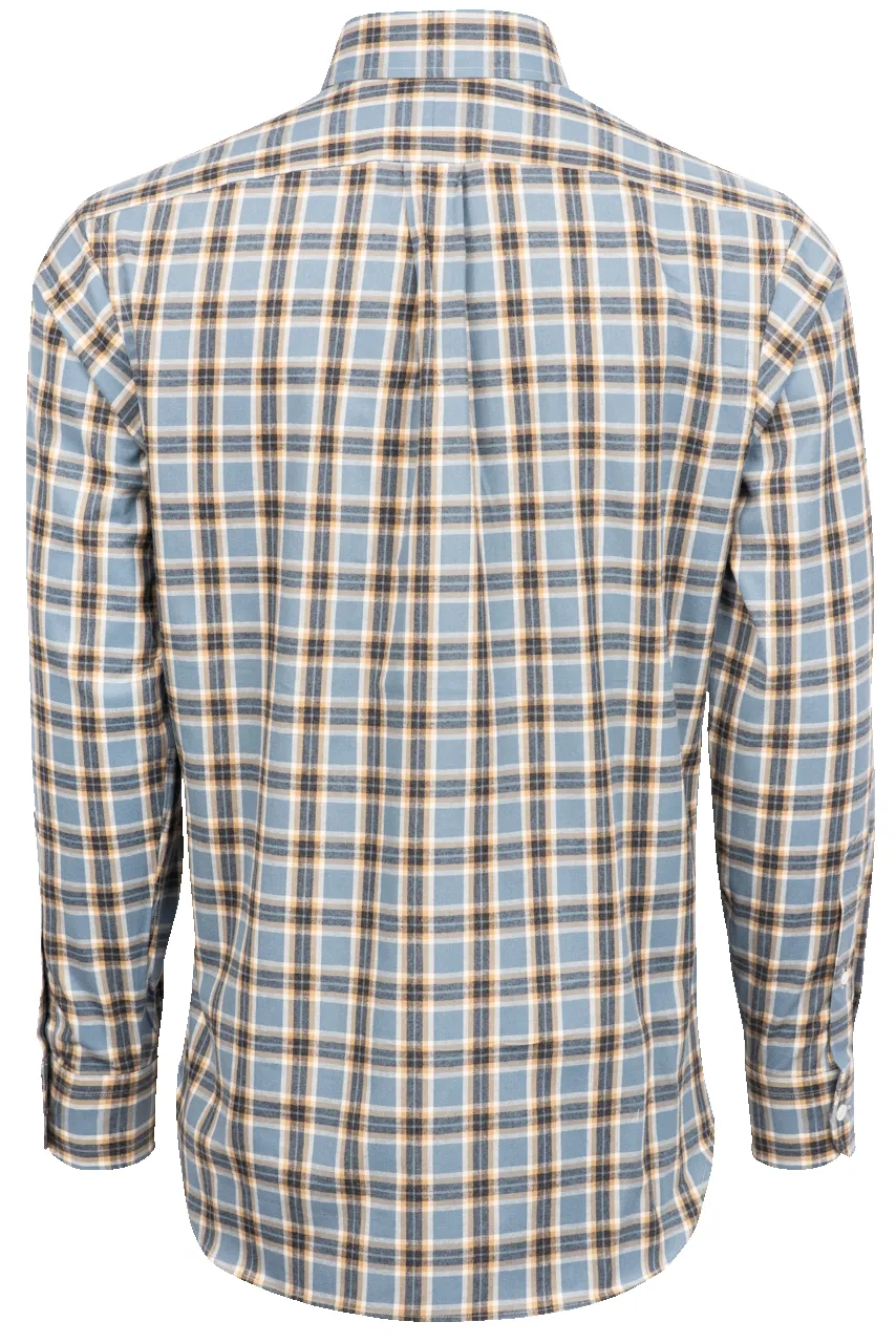 Pinto Ranch YY Collection Button-Front Sport Shirt - Blue sold by Pinto Ranch product image thumbnail 2
