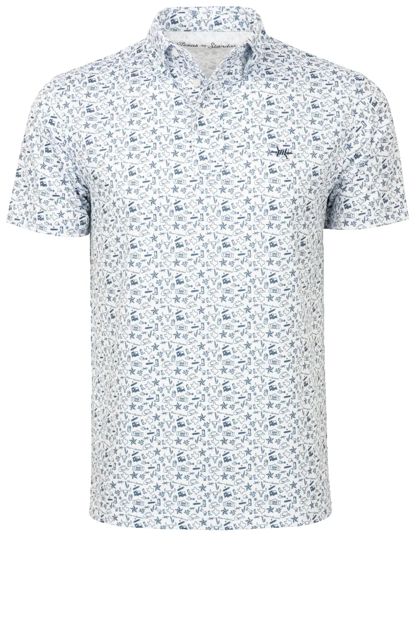 Texas Standard Traditions Polo Shirt sold by Pinto Ranch