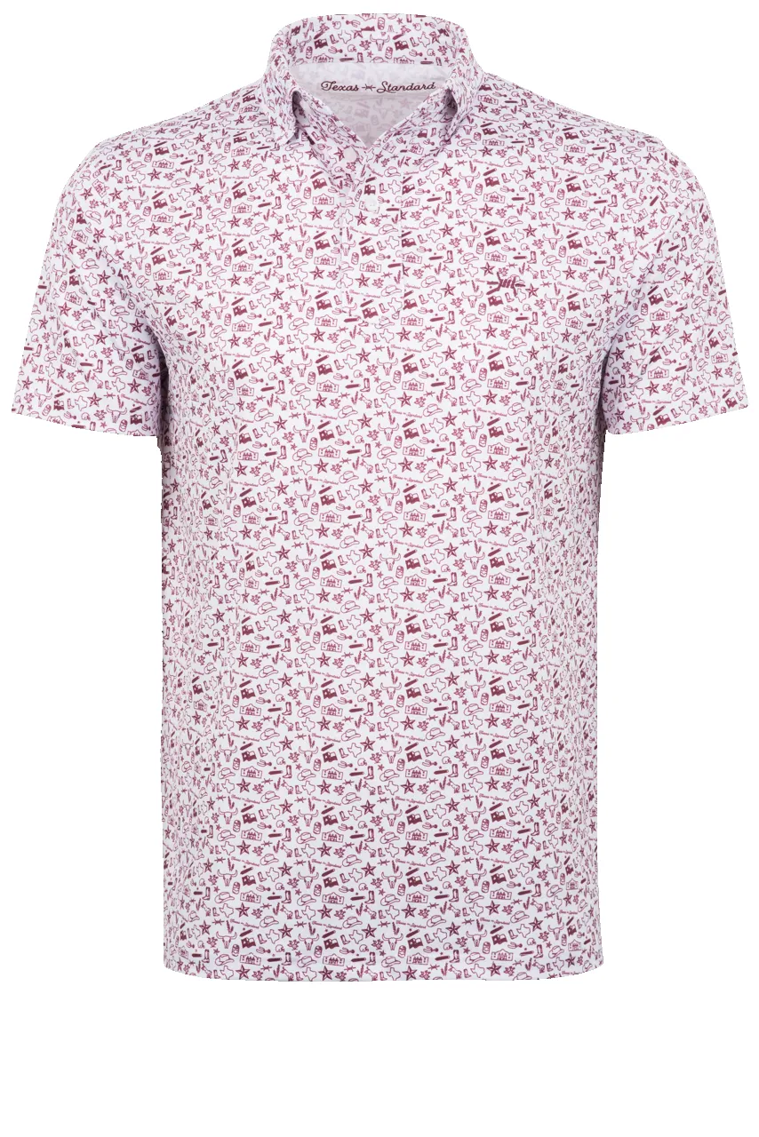 Texas Standard Traditions Polo Shirt sold by Pinto Ranch product image thumbnail 5