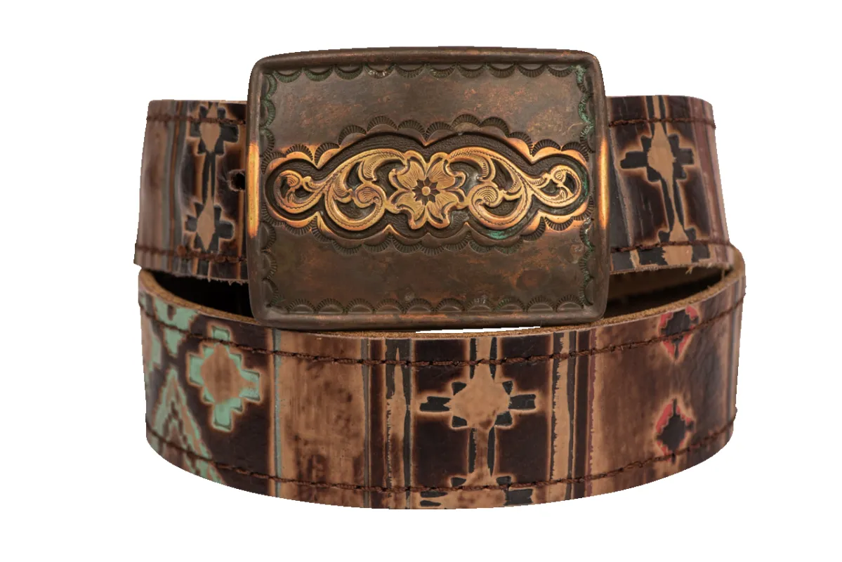 Erin Knight Vintage Brass Belt sold by Pinto Ranch