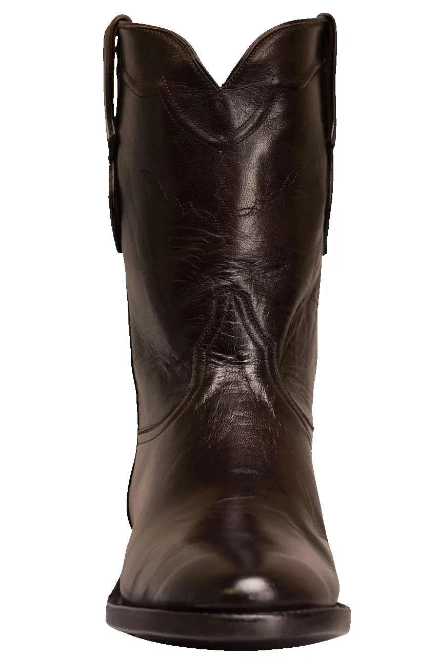 Black Jack Brush Off Goat Roper Boots - Brown sold by Pinto Ranch product image thumbnail 2