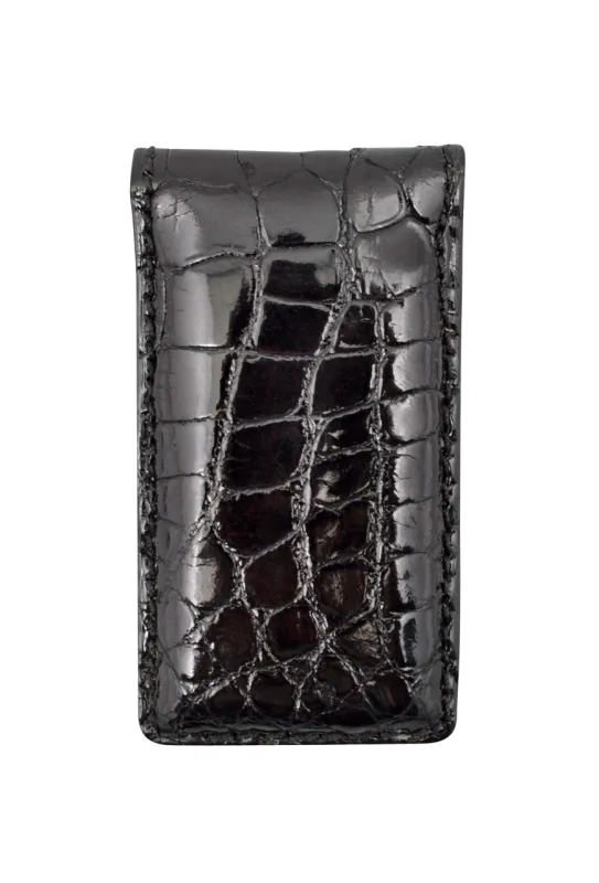 Pinto Ranch American Alligator Money Clip sold by Pinto Ranch