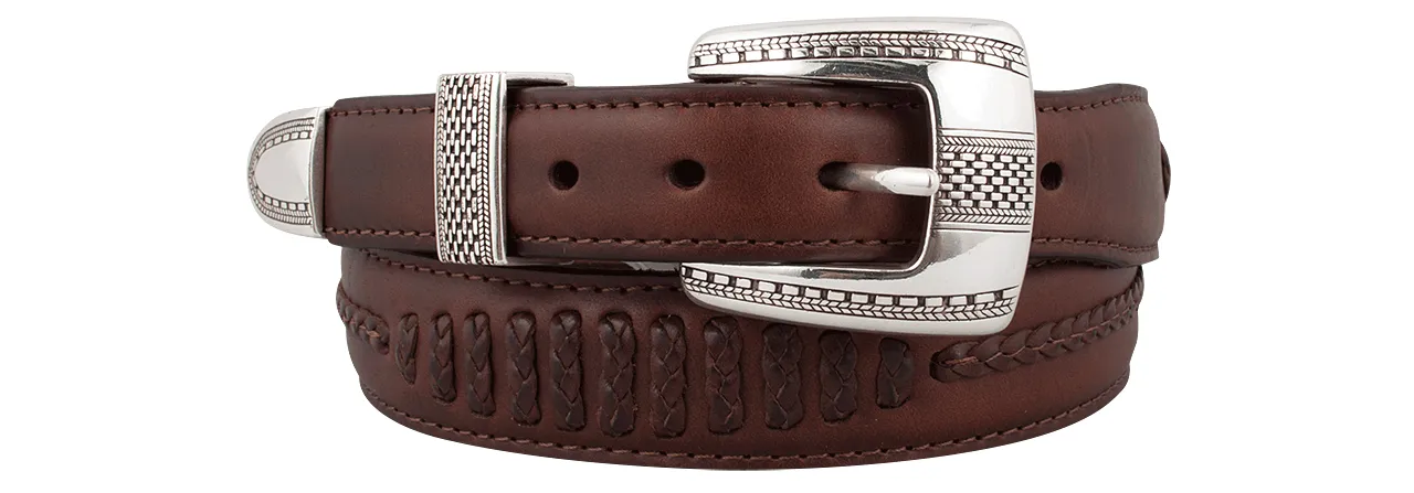 Brighton Salina Belt - Brown sold by Pinto Ranch