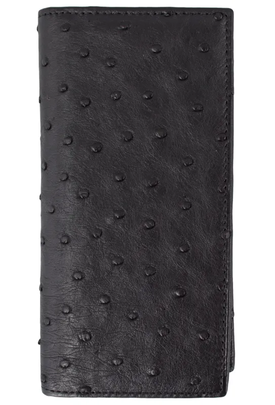 Pinto Ranch Ostrich Checretary Wallet sold by Pinto Ranch