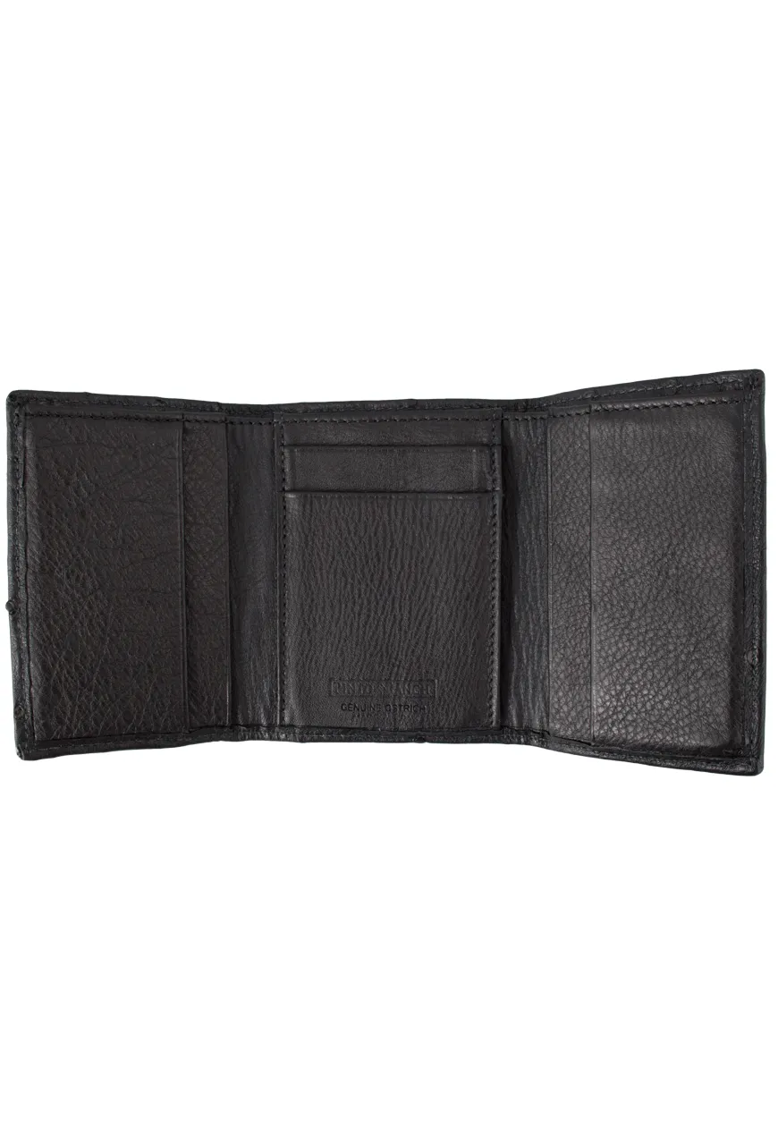 Pinto Ranch Trifold Ostrich Wallet sold by Pinto Ranch product image thumbnail 4