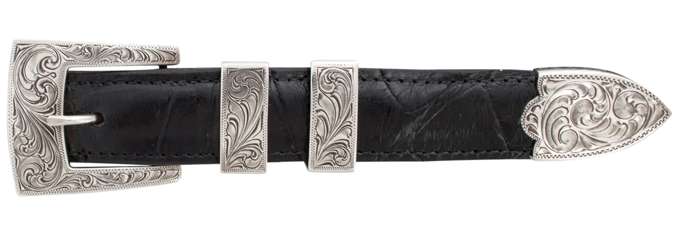 Pinto Ranch 1" Full Engraved Buckle Set sold by Pinto Ranch