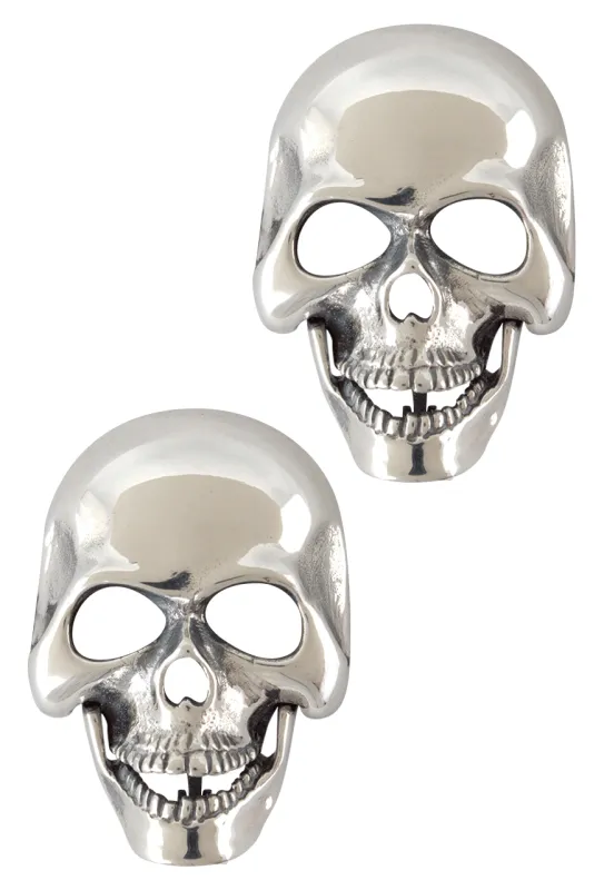 Jeff Deegan Large Skull Cufflinks sold by Pinto Ranch