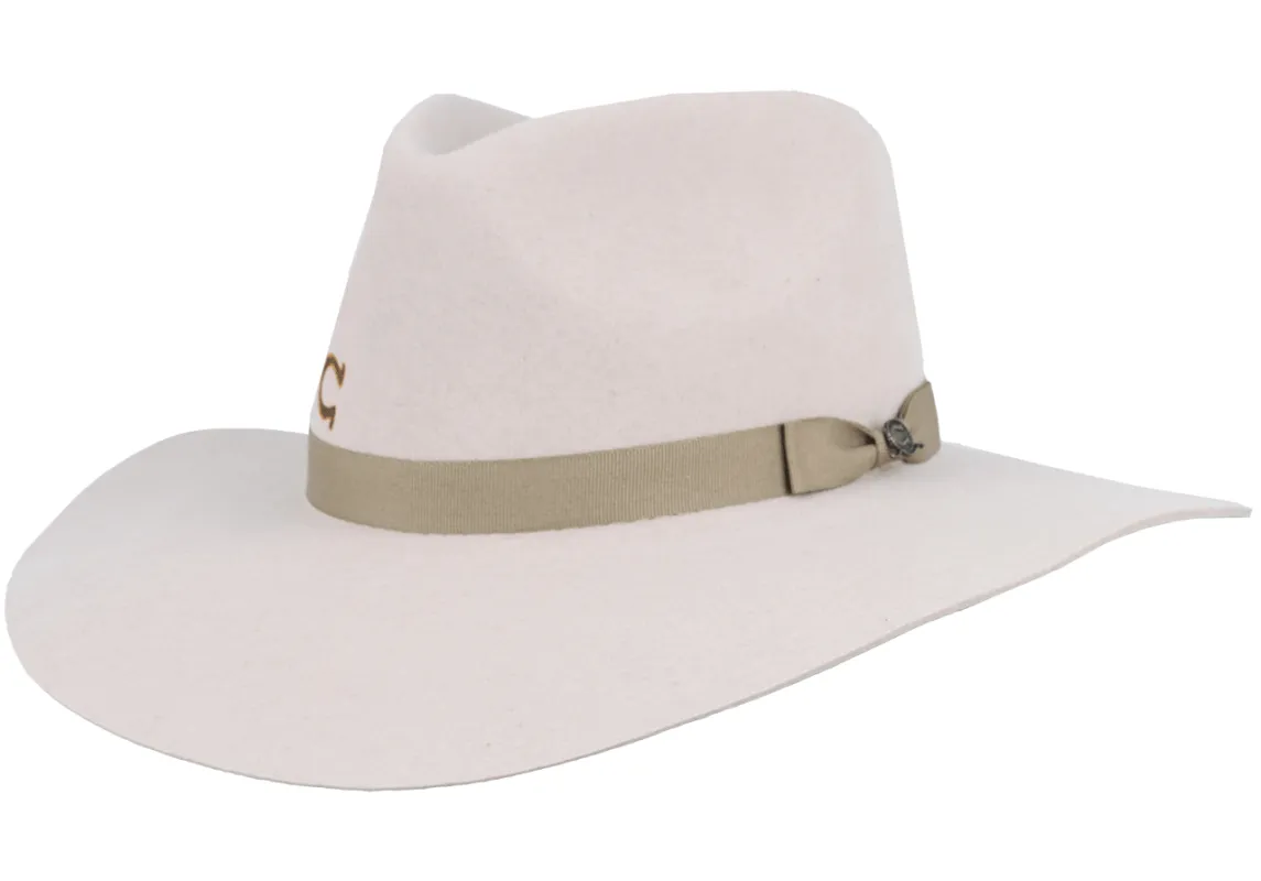 Charlie 1 Horse Highway Hat - Silver Belly made by Pinto Ranch