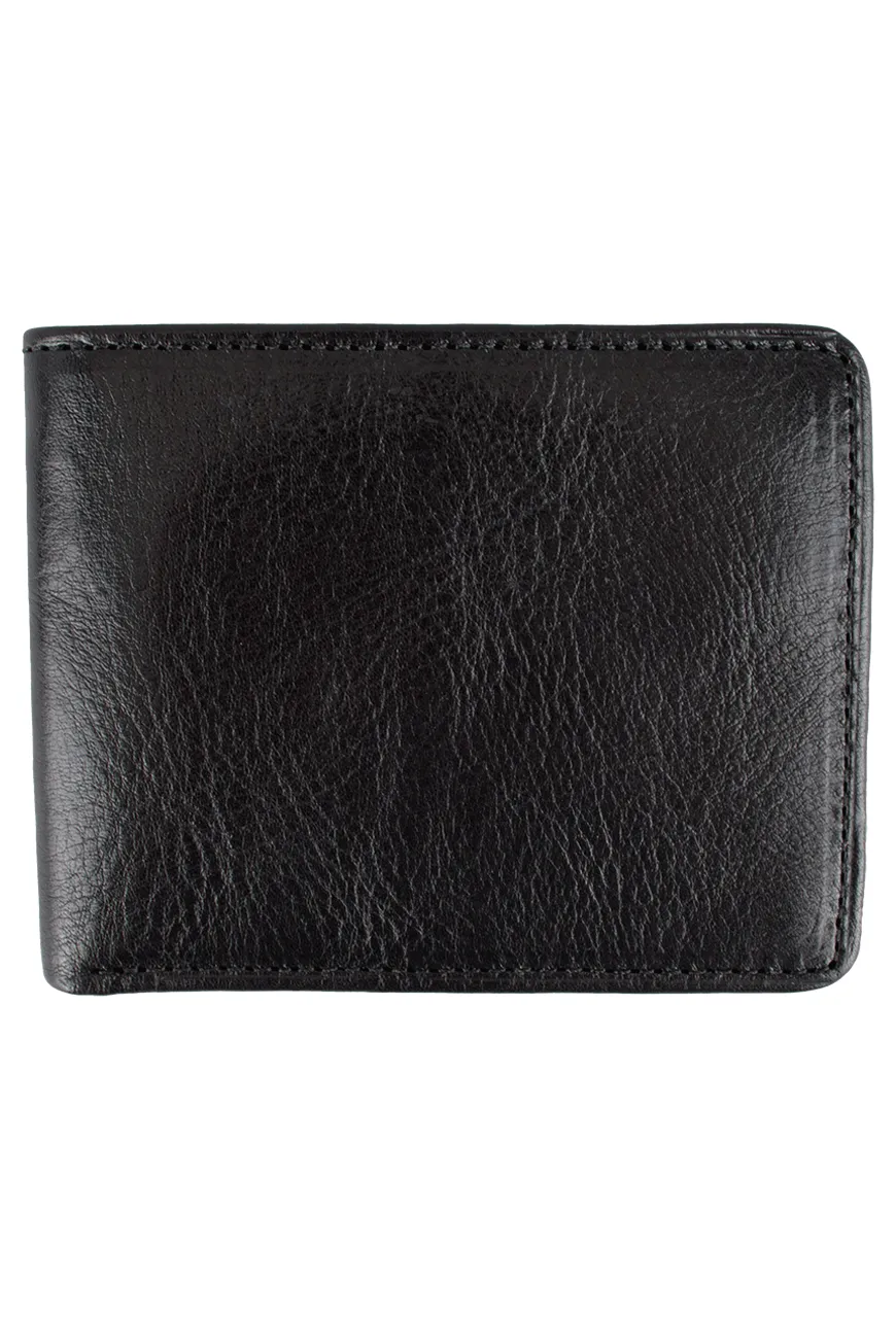 Brighton Black Leather Carnegie Passcase Wallet sold by Pinto Ranch