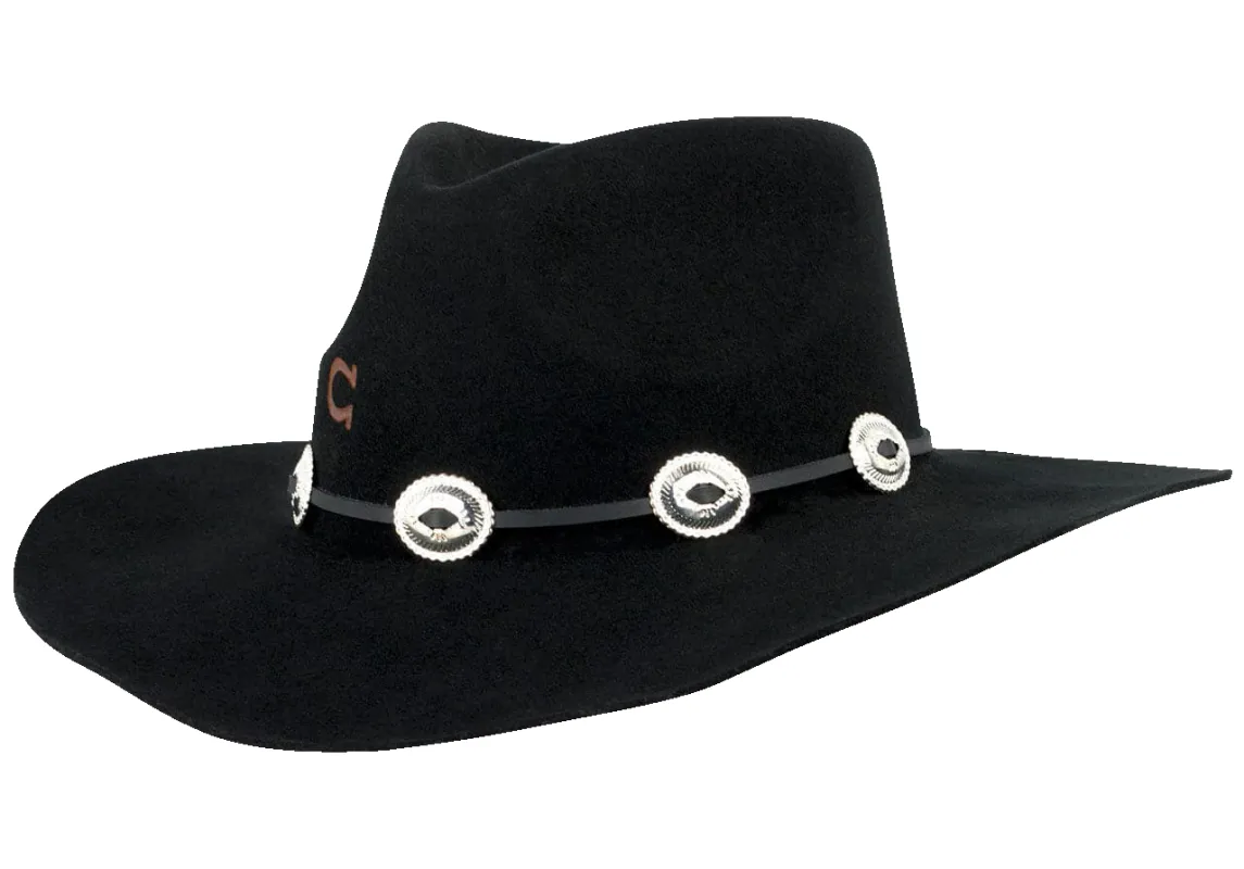 Charlie 1 Horse Traveler Hat - Black sold by Pinto Ranch