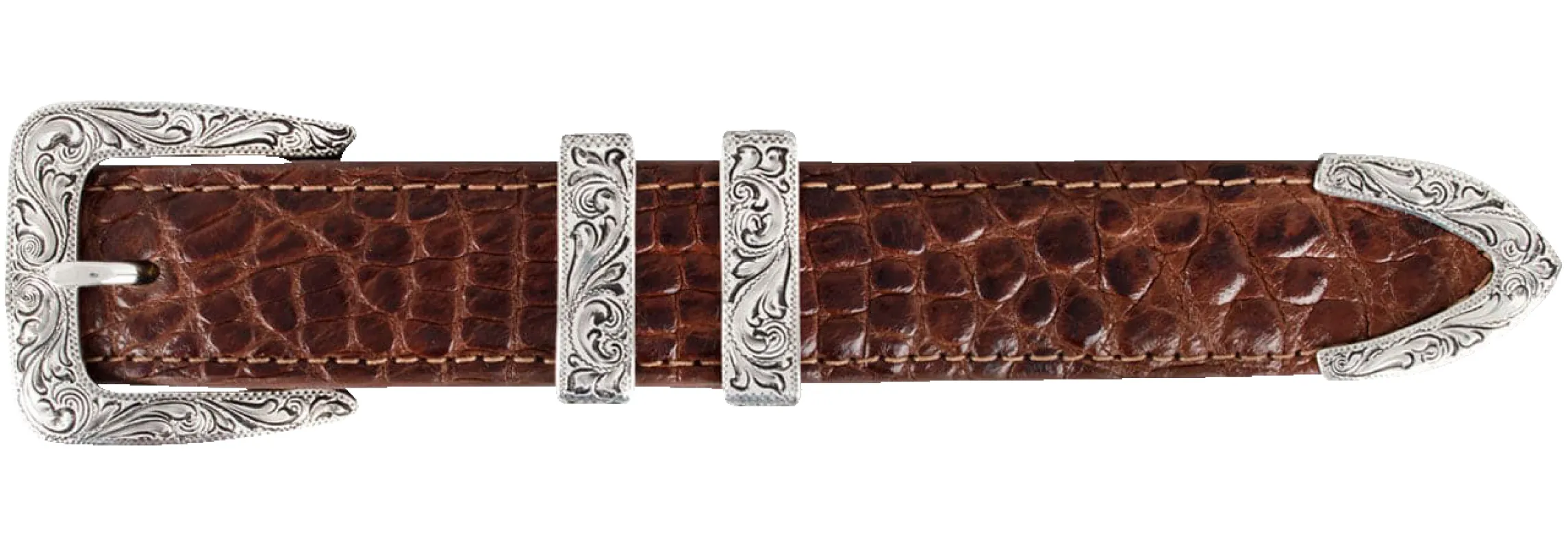 Chacon Denver Engraved 1" Buckle Set sold by Pinto Ranch