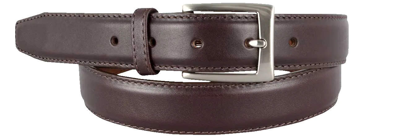Brighton Norton Dress Belt - Dark Brown sold by Pinto Ranch