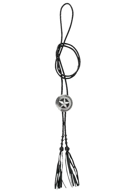 Silver King Ranger Star Bolo Tie sold by Pinto Ranch