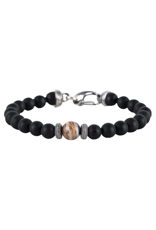 William Henry Onyx Mammoth Bracelet made by Pinto Ranch
