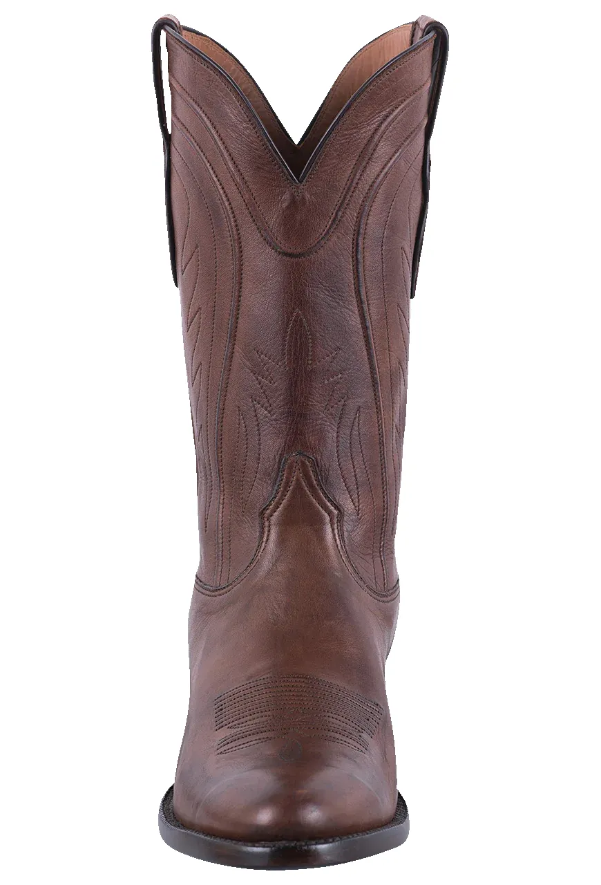 Black Jack Exclusive Ranch Hand Cowboy Boots - Burnished Brown sold by Pinto Ranch product image thumbnail 2