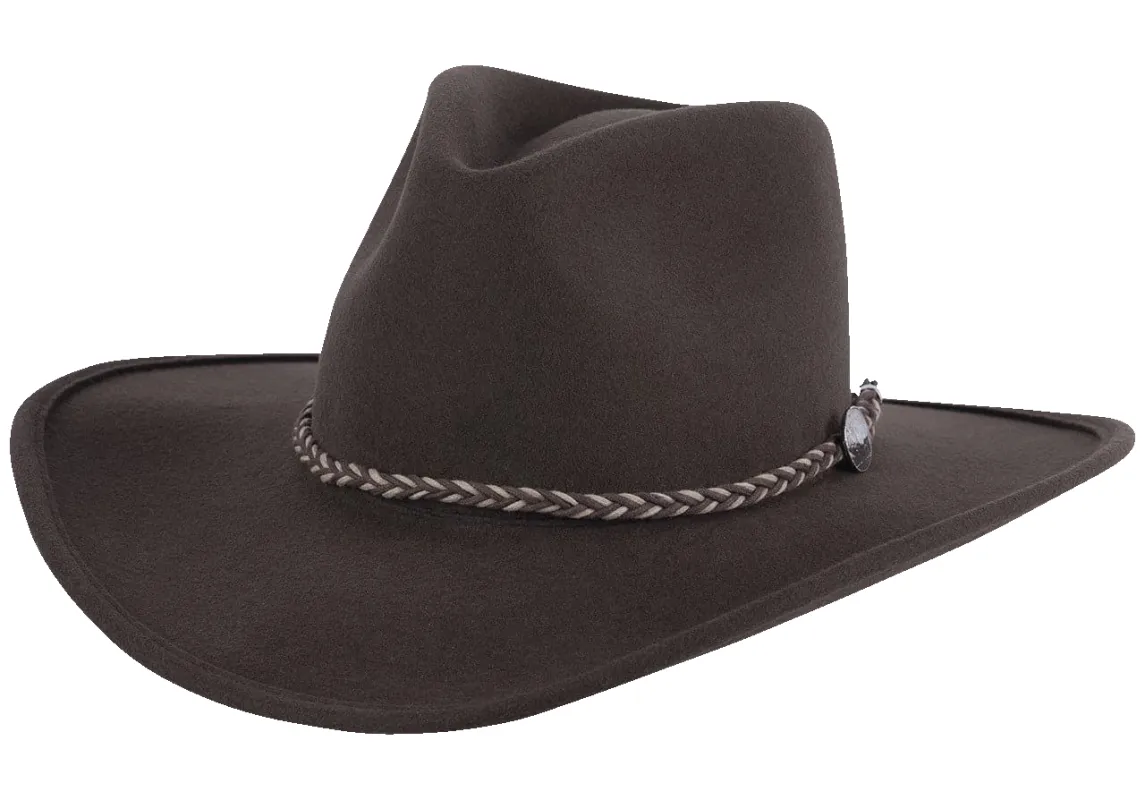 Stetson Crushable Rawhide Outdoor Hat - Mink sold by Pinto Ranch