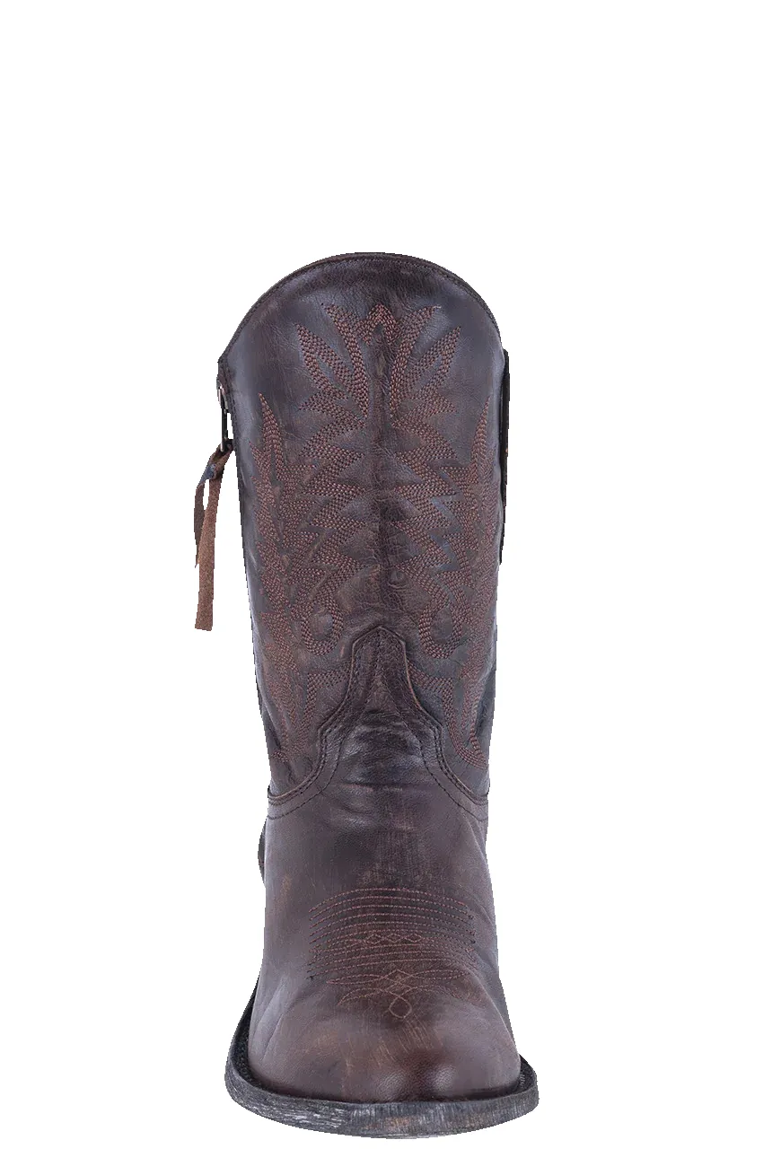 Old Gringo Vesuvio Razz Boots - Chocolate sold by Pinto Ranch product image thumbnail 2