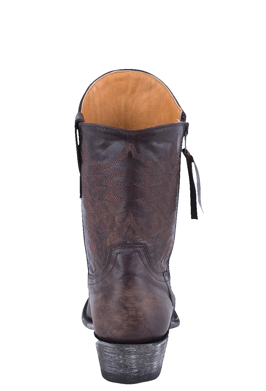 Old Gringo Vesuvio Razz Boots - Chocolate sold by Pinto Ranch product image thumbnail 3