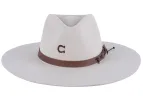 Charlie 1 Horse Tepee Hat - Bone sold by Pinto Ranch